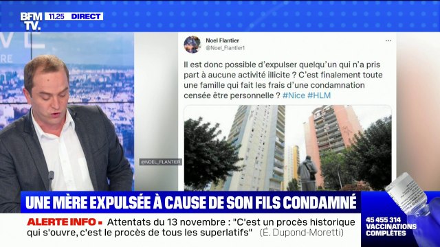 À Nice, une mère a été expulsée de son HLM à cause de son fils condamné pour trafic de drogue