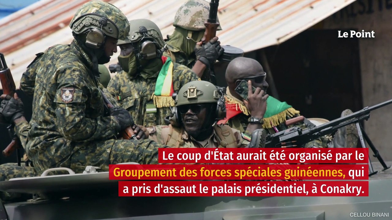 Coup d’État en Guinée : le président Alpha Condé arrêté