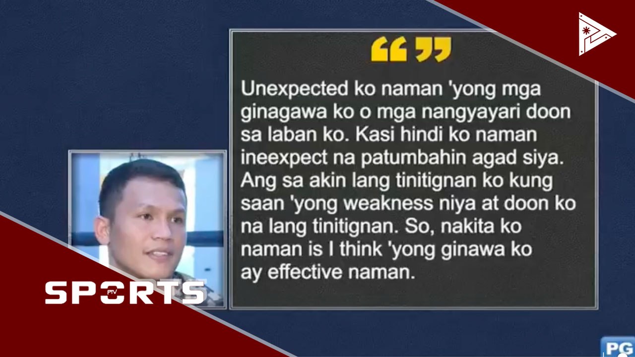 Charly Suarez, wagi kontra Rosas #PTVSports