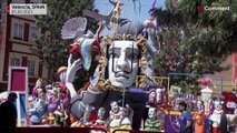Valencia celebrates Las Fallas festival for first time since pandemic