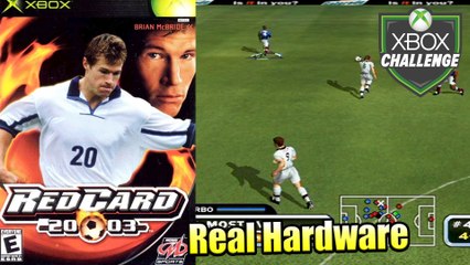 RedCard 2003 — Xbox OG Gameplay HD — Real Hardware {Component}