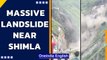 Himachal Pradesh: Massive landslide near Shimla blocks NH5 | Oneindia News