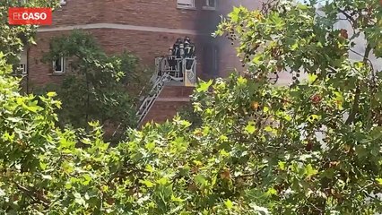 Incendio mortal en un bloque de pisos de la Verneda, en Barcelona