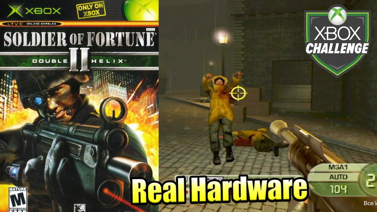 Soldier of Fortune II Double Helix — Xbox OG Gameplay HD — Real Hardware {Component}