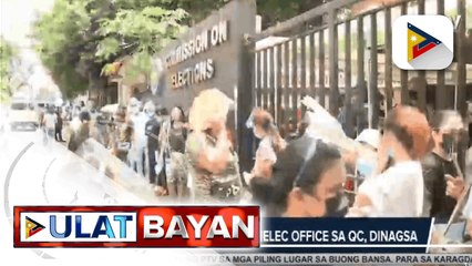 Скачать видео: Voter’s registration sa Quezon City, dinagsa; Comelec, iginiit na hindi na palalawigin ang pagpaparehistro