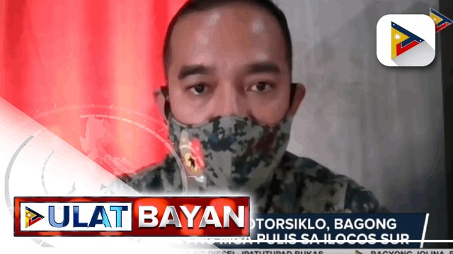 Mga bagong kagamitan ng mga pulis sa Ilocos Sur, magagamit sa mabilis na pagresponde
