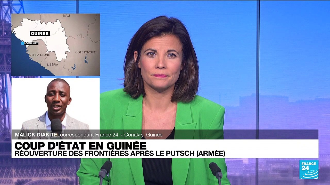 Guinée : du "calme" et de la prudence après le coup d'État
