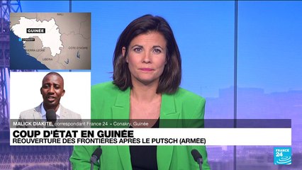 Guinée : du "calme" et de la prudence après le coup d'État