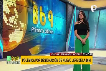 José Luis Fernández, nuevo jefe de la DINI, responde a cuestionamientos