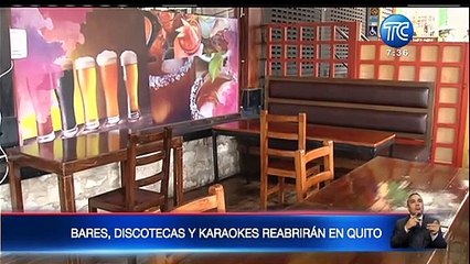 Desde este miércoles se se abrirán los bares, karaokes y discotecas en Quito