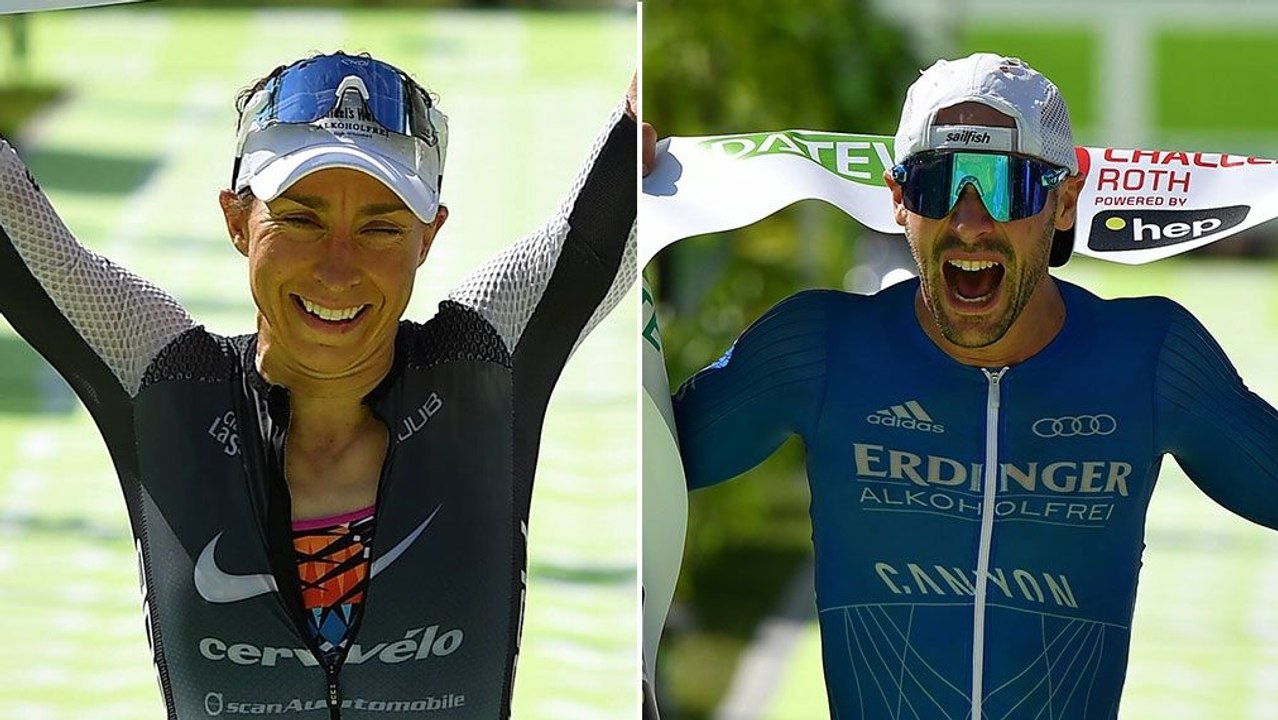 Haug und Lange: Doppel-Erfolg der deutschen Triathlon-Asse in Roth