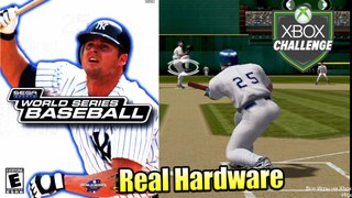 World Series Baseball 2K2 — Xbox OG Gameplay HD — Real Hardware {Component}