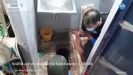 İsrail'de Yüksek Güvenlikli Hapishaneden 6 Filistinli Kaçtı