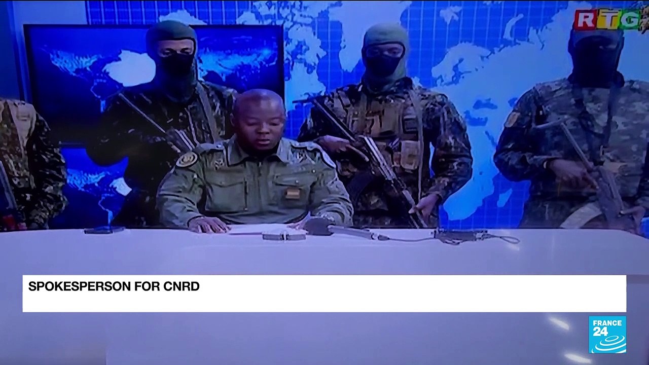 Guinea reopens borders following president's overthrow, military spokesman says