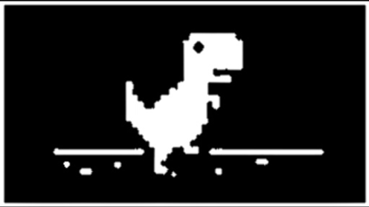 A chase scene musical composition | T-Rex runner | Google chrome game.