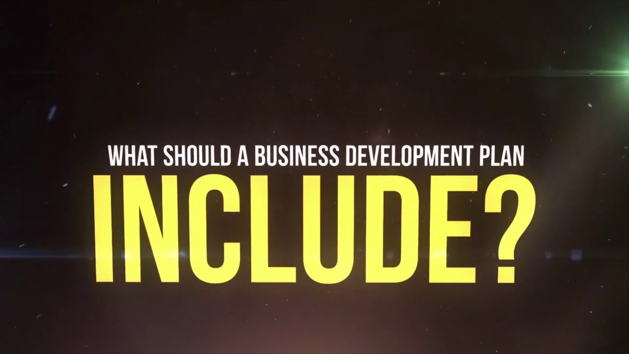 What Should a Business Development Plan Include?