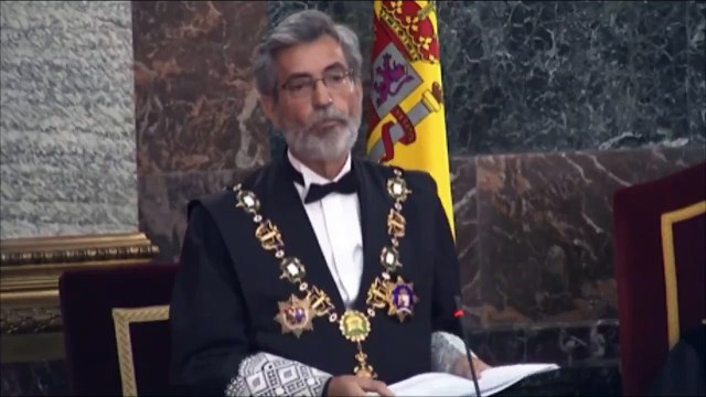 Lesmes carga contra el Gobierno por los indultos y la ley que limita las funciones del CGPJ