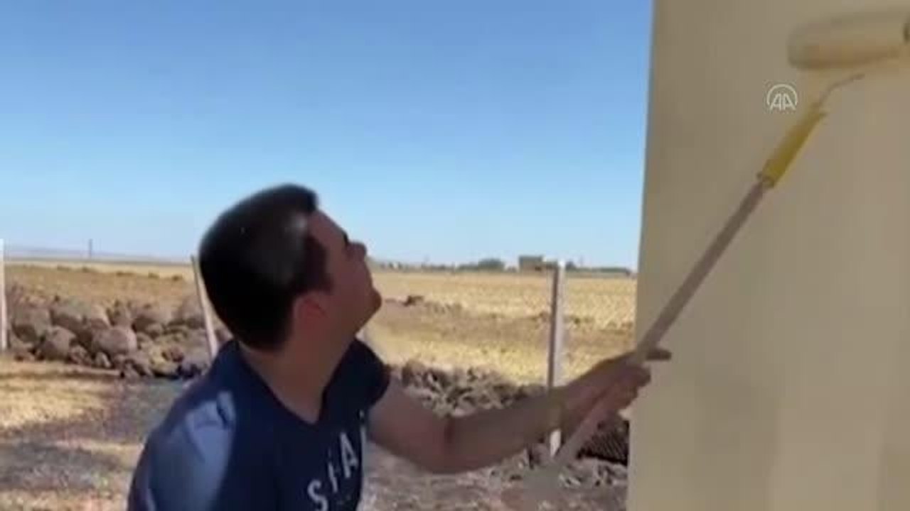 DİYARBAKIR - Cezaevi personelinin onardığı 6 yıldır atıl durumdaki okul eğitim öğretime açıldı