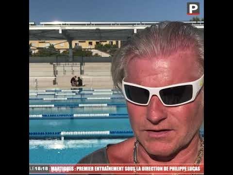 Martigues : premiers entraînements ce matin pour Philippe Lucas et ses nageurs