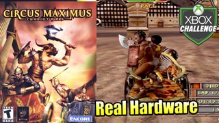 Circus Maximus Chariot Wars — Xbox OG Gameplay HD — Real Hardware {Component}