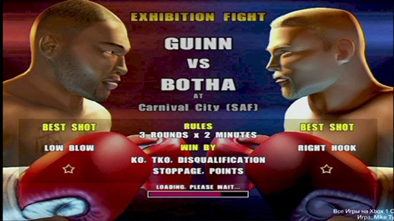 Mike Tyson Heavyweight Boxing — Xbox OG Gameplay HD — Real Hardware {Component}