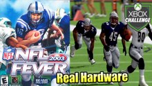 NFL Fever 2003 — Xbox OG Gameplay HD — Real Hardware {Component}
