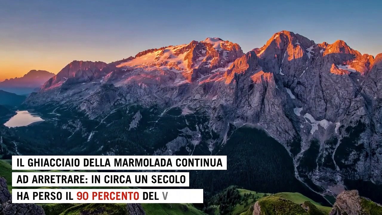 Il ghiacciaio della Marmolada continua ad arretrare. Il nivologo: "Processo irreversibile"
