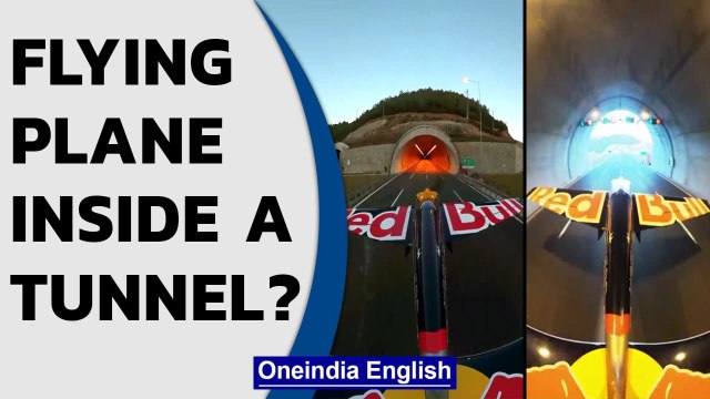 Pilot flies plane inside two tunnels in Turkey, sets world record | Oneindia News