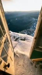 Ce refuge a la plus belle vue du monde