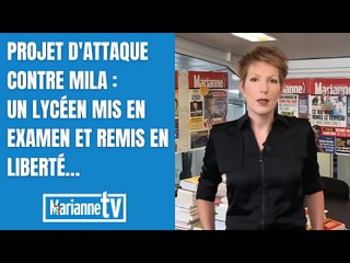 Projet d'attaque contre Mila : un lycéen mis en examen et remis en liberté…