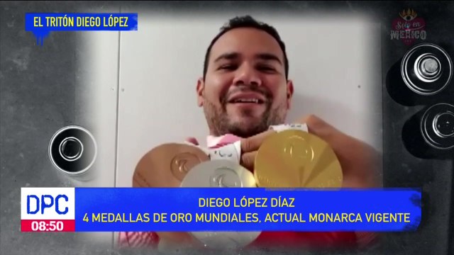 Diego López obtuvo 3 medallas en los paralímpicos de Tokyo 2020