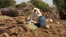 سيول عارمة تجتاح منطقة ميجر ستة بولاية الجزيرة وسط السودان