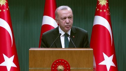Cumhurbaşkanı Erdoğan: "Özel sektör dahil tüm kurumlarımızı ve vatandaşlarımızı AFAD'ın yönergelerine göre afet planlarını gözden geçirmeye,...