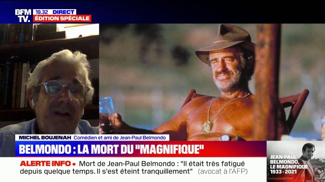 Jean-Paul qui s'en va, c'est comme se balader à Paris sans la tour Eiffel : L'hommage de Michel Boujenah à Jean-Paul Belmondo