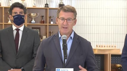 Núñez Feijóo: "Estamos en una situación óptima pero nos gustaría llegar al 99%"