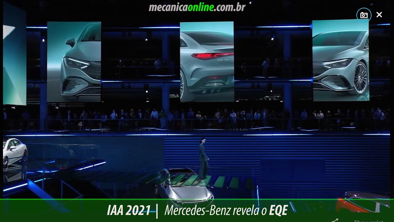 Mercedes-Benz revela o EQE