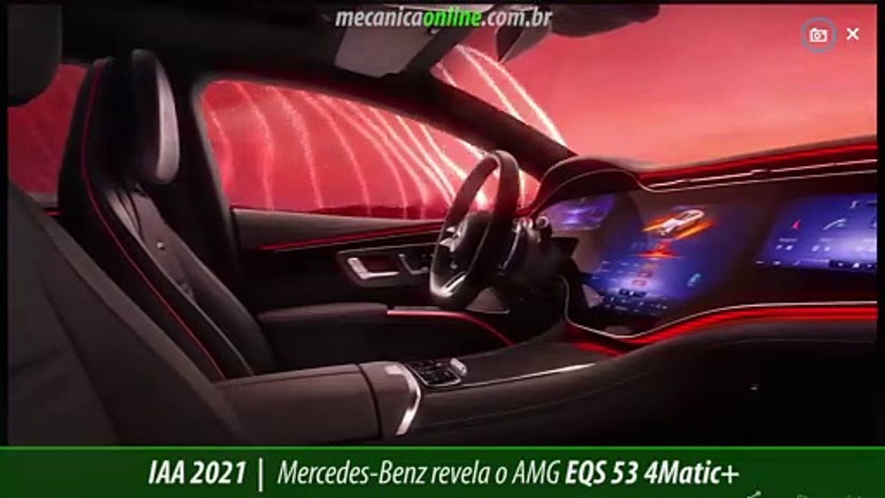 Mercedes-Benz revela o AMG EQS 53 4Matic+