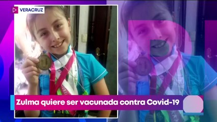 Niña de 12 años no detiene su batalla para ser vacunada contra Covid-19