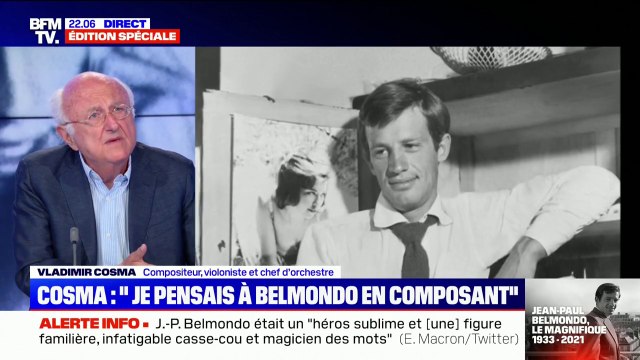 Vladimir Cosma à propos de Jean-Paul Belmondo: Je n'ai pensé qu'à lui en composant la musique de L'As des as
