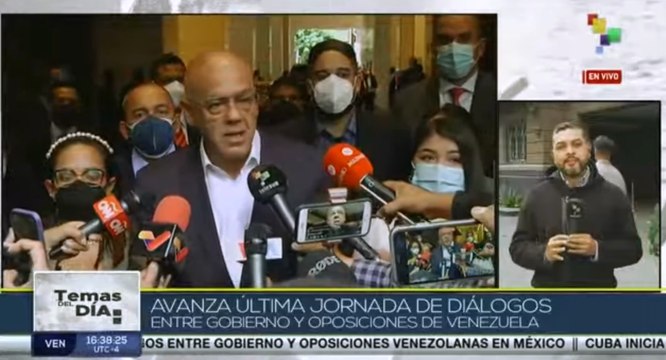Temas del Día 06-09: Avanza última jornada de diálogos entre gobierno y oposiciones de Venezuela