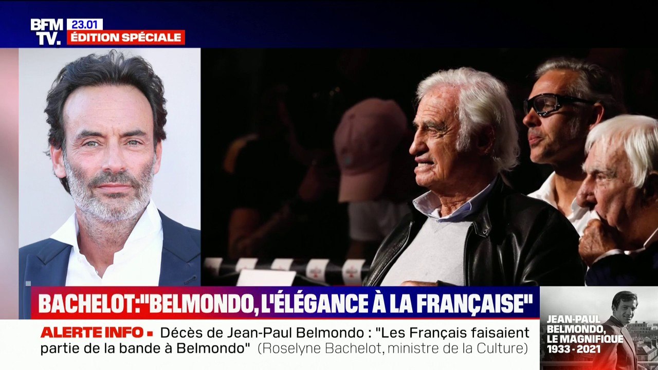 Anthony Delon à propos de Jean-Paul Belmondo: "Quand j'ai appris sa disparition, j'ai été bouleversé"