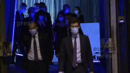 La Reina Letizia sale de los "Premios Retina ECO"