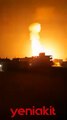 Siyonistler Gazze Şeridi’ne hava saldırısı düzenledi