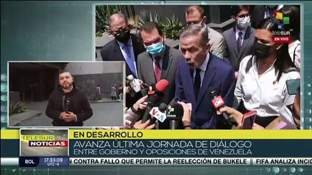 Prosigue en México última jornada de diálogos entre Gobierno de Venezuela y oposiciones