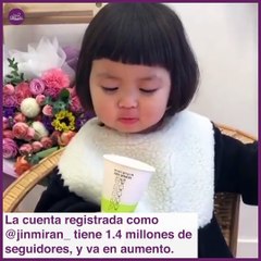 La niña coreana que se convirtió en la reina de los stickers de Whatsapp