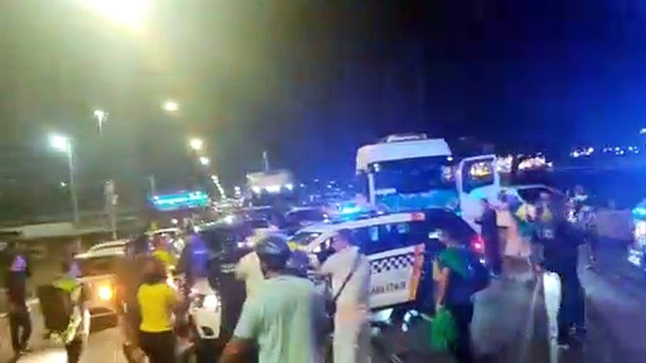 Manifestantes pró-Bolsonaro na Esplanada