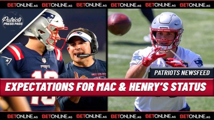 PATRIOTS NEWS: Week 1 Expectations for Mac Jones & Hunter Henry's Status