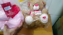 Unboxing and Review of funzoo just for you teddy toys bear soft toy for gift