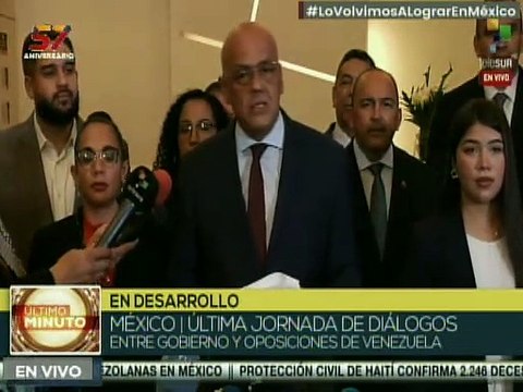 Gobierno y Oposiciones firman acuerdos parciales para defensa del Esequibo y la recuperación de activos venezolano