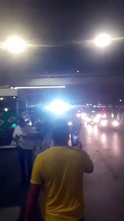 Manifestantes pró-Bolsonaro na Esplanada